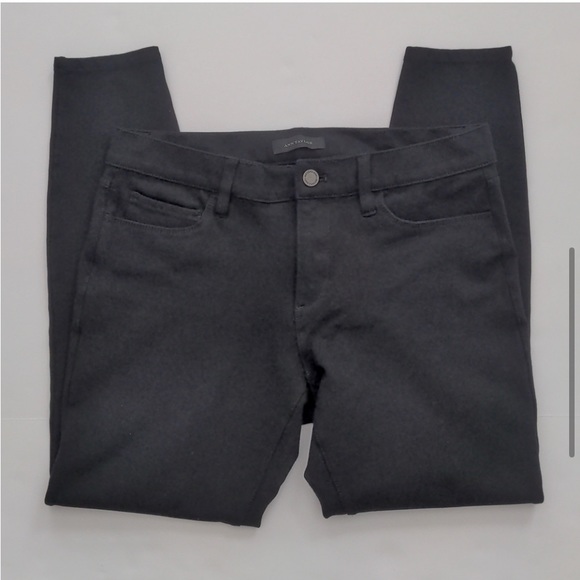 Ann Taylor Devin Ponte Super Skinny Modern Fit Stretch Pants Black size 8 - Picture 8 of 10